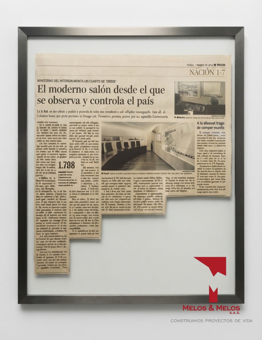 desarrollo de la primera sala de estrategia de alta tecnología del Ministerio del Interior